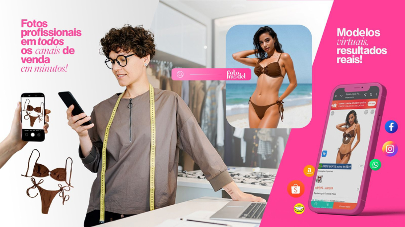 Incluir diversidade visual nas campanhas é simples com o FotoModel.